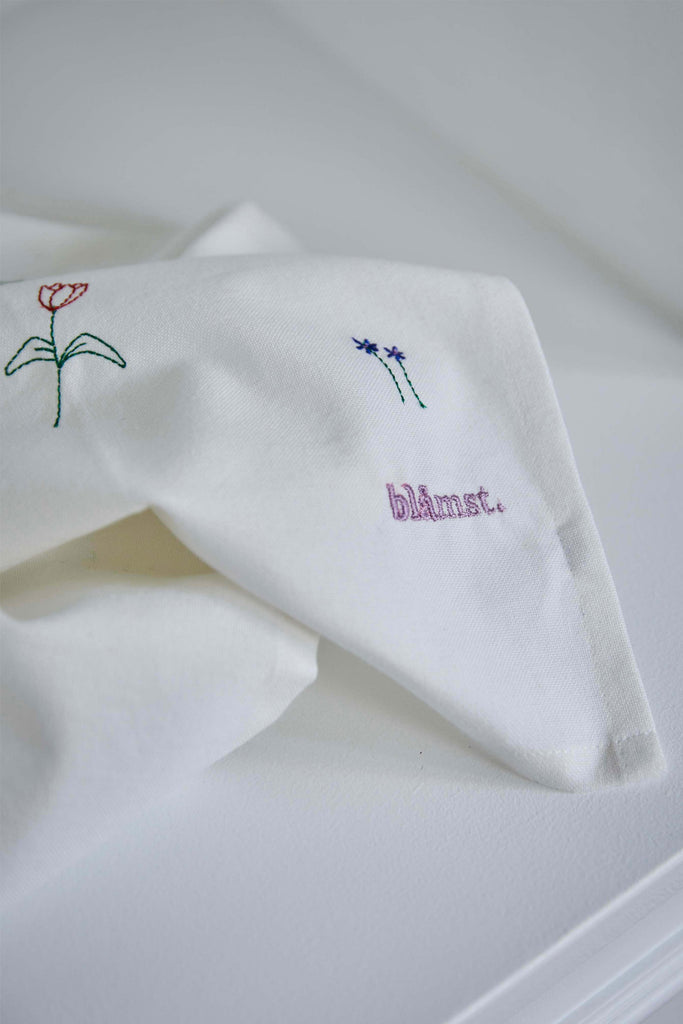 JUKSEREI BLÅMST · KITCHEN TOWEL FLOWER