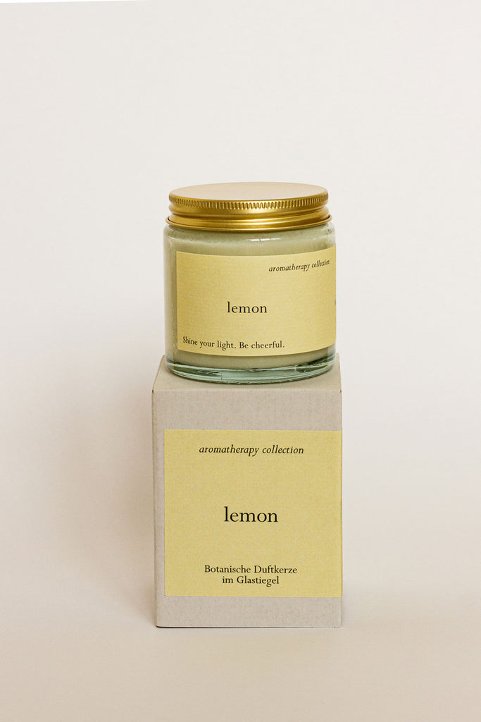 JUKSEREI LIMA · LEMON SCENTED SOY CANDLE